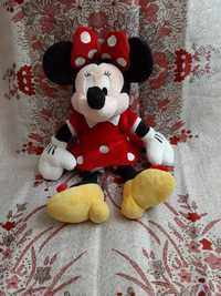 Disney Мягкая игрушка Минни Маус 40см красное платье