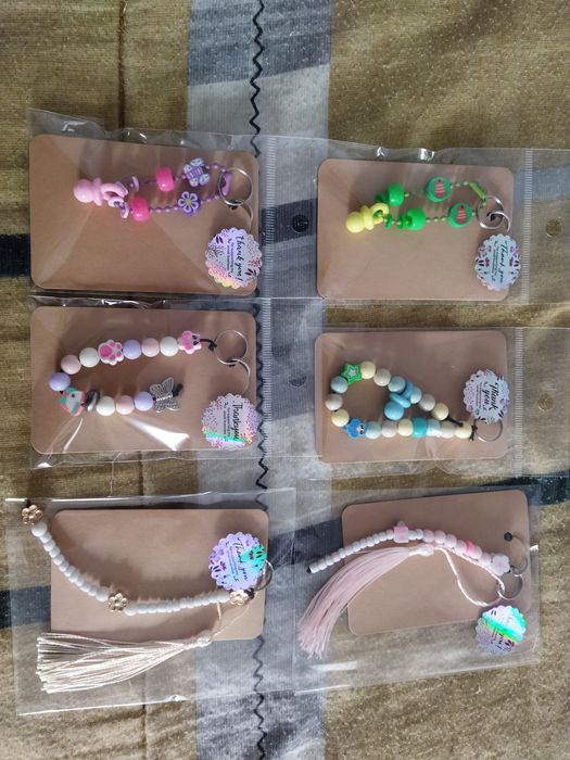 Porta chaves em missangas