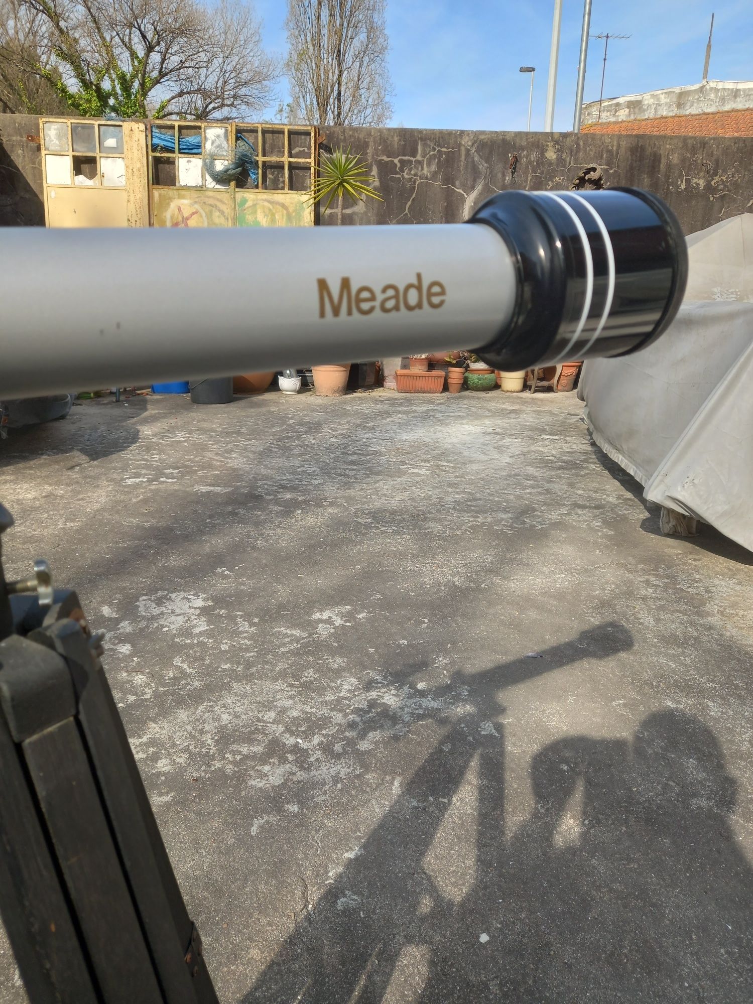 Telescópio Meade vintage