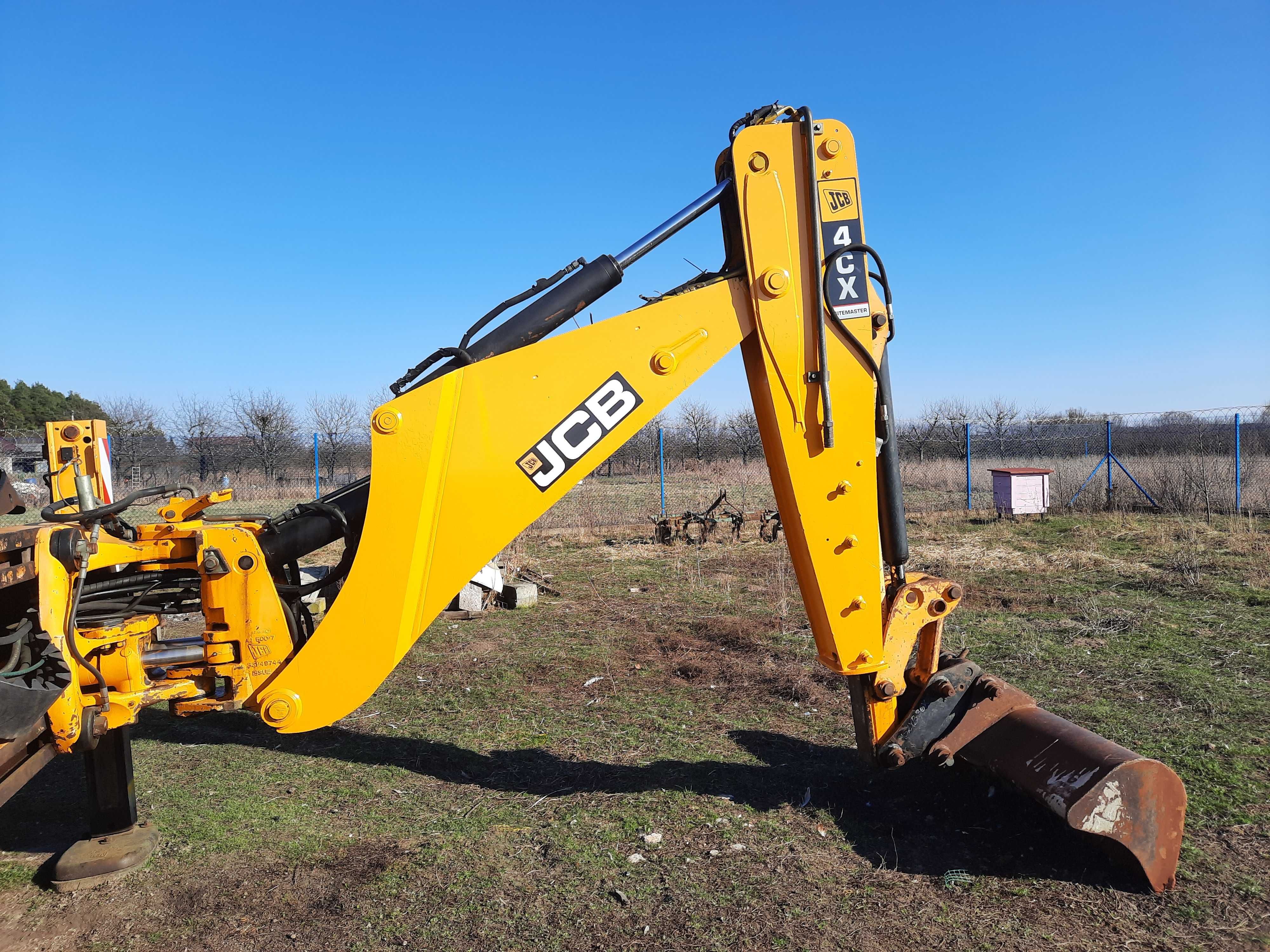 Koparko ładowarka JCB 4CX 2012 joystick
