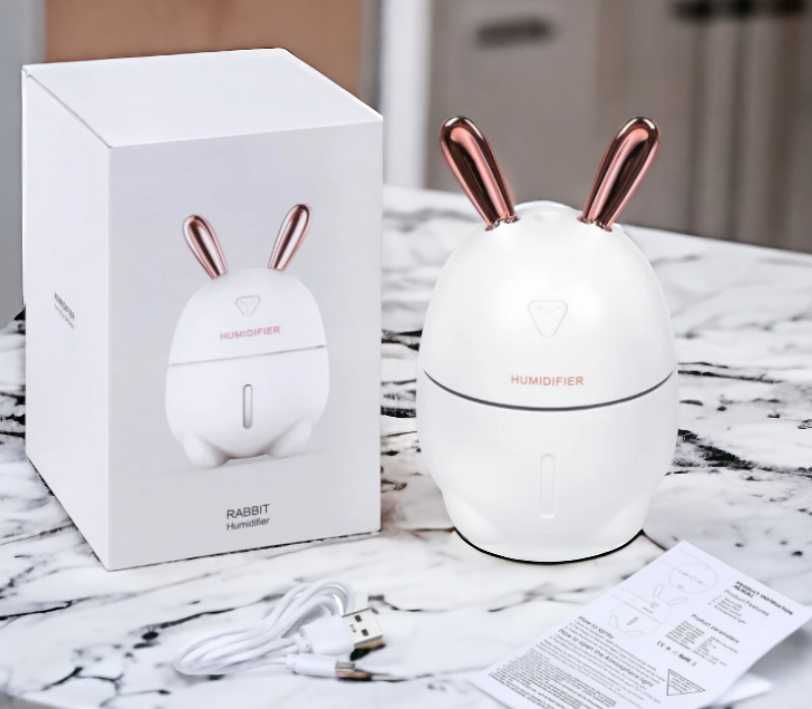 Увлажнитель воздуха и ночник 2в1 Humidifiers Rabbit