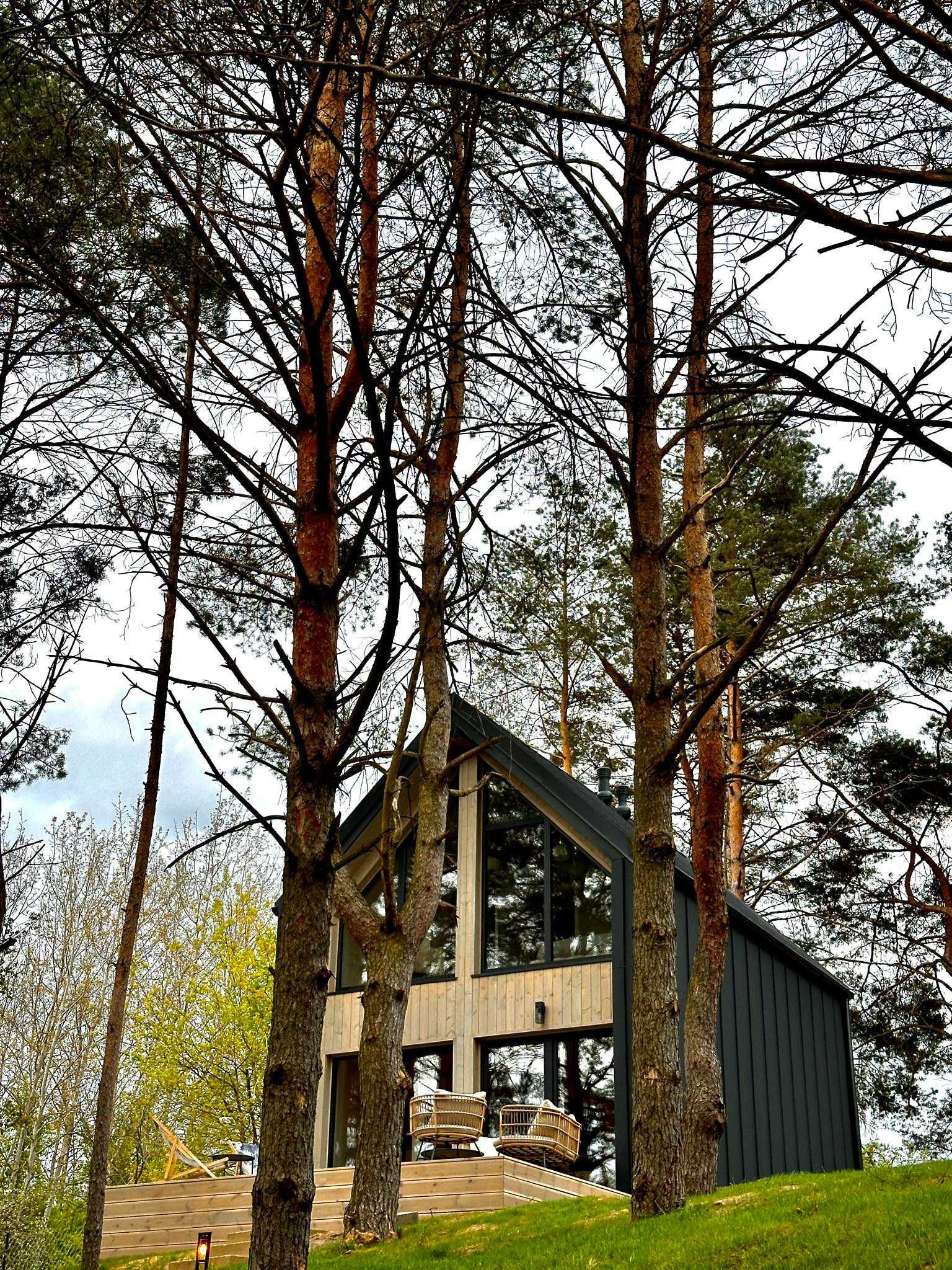 Dom w lesie pod Warszawą