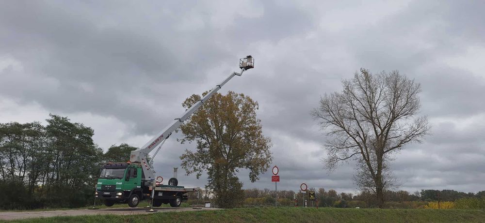 Wynajem zwyżki podnośnika koszowego 24h/7 Płońsk Wyszogród Legionowo