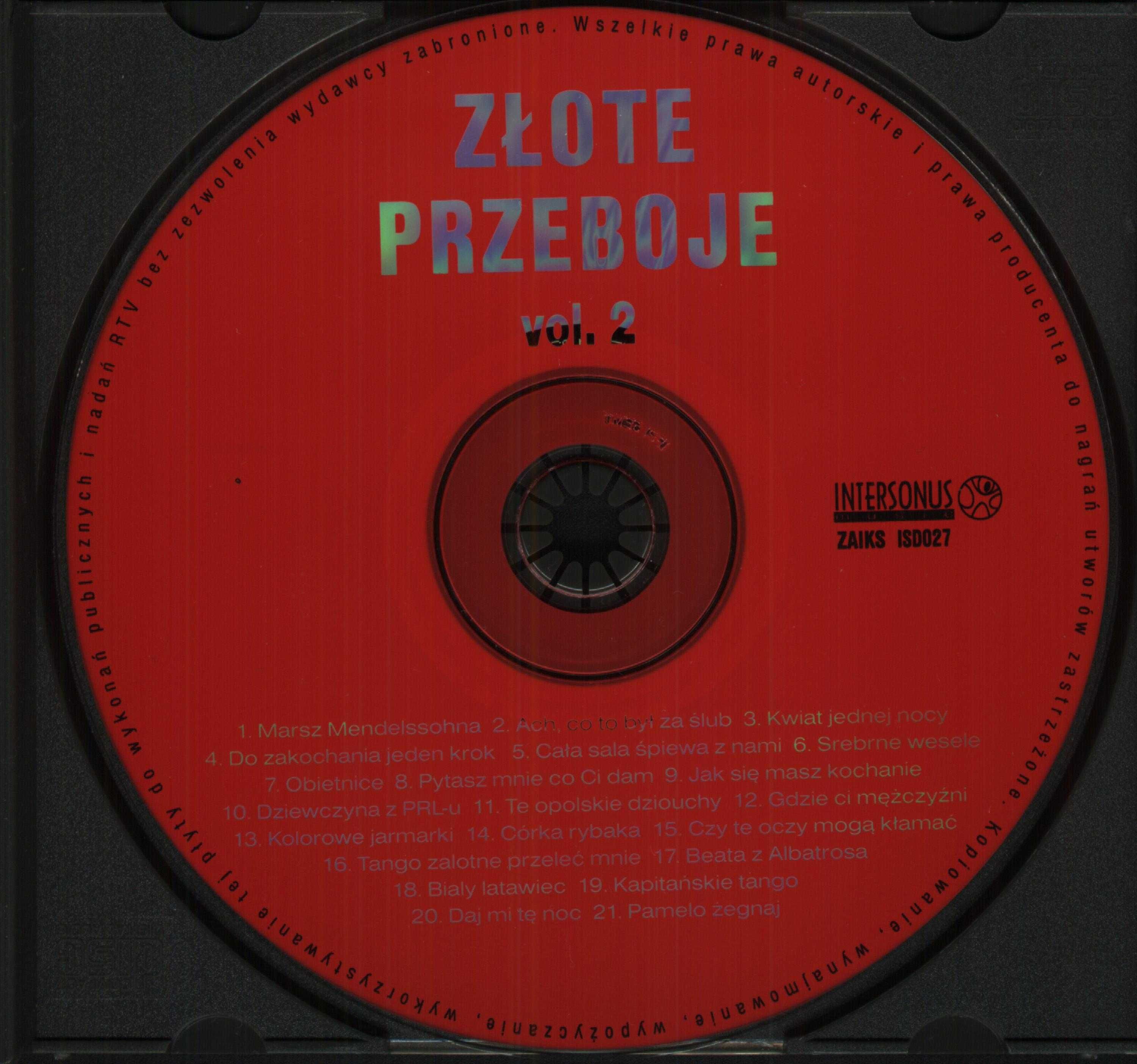 Złote Przeboje Polskie 60 70 CDx2