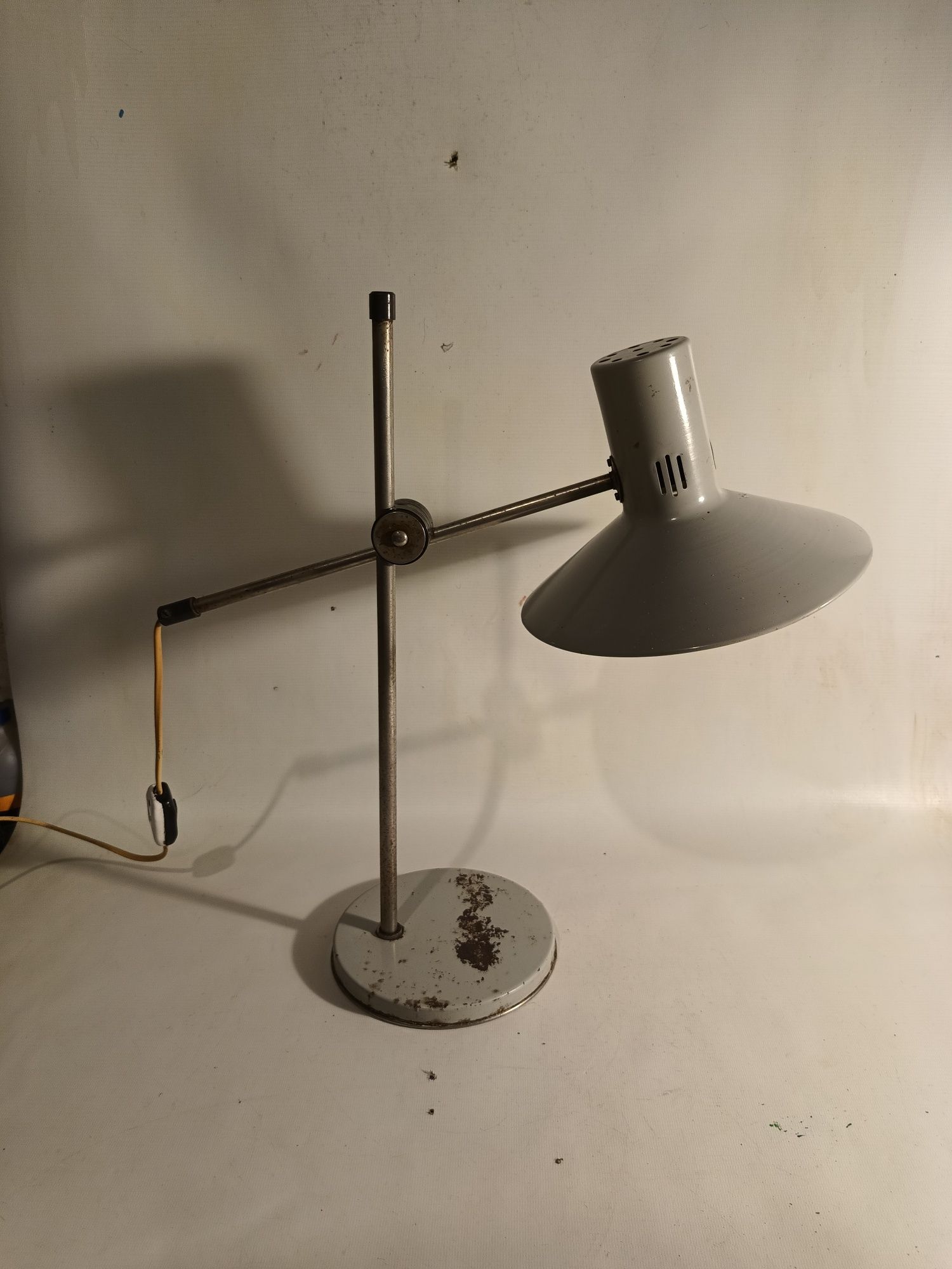 Zaos, lampka biurkowa, lampa stojąca, design PRL