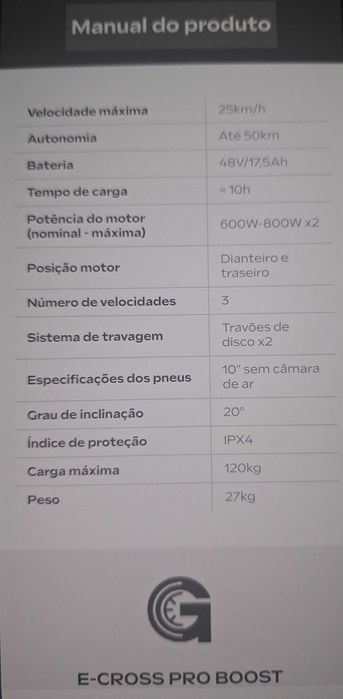 Trotinete Urban Glide E-Cross Pro Boost