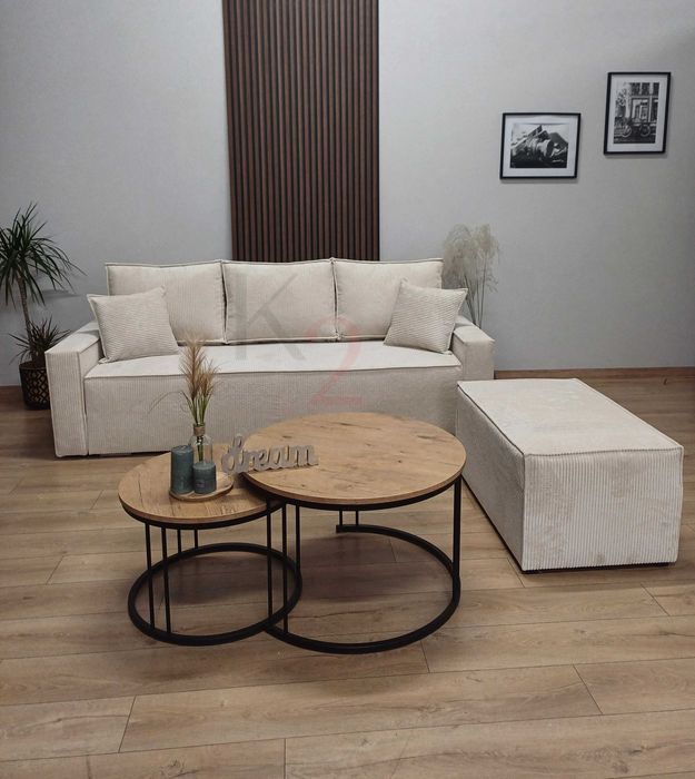 Narożnik Sofa Fabio Kanapa Łóżko Pufa Fotel Bonell USB + GRATIS