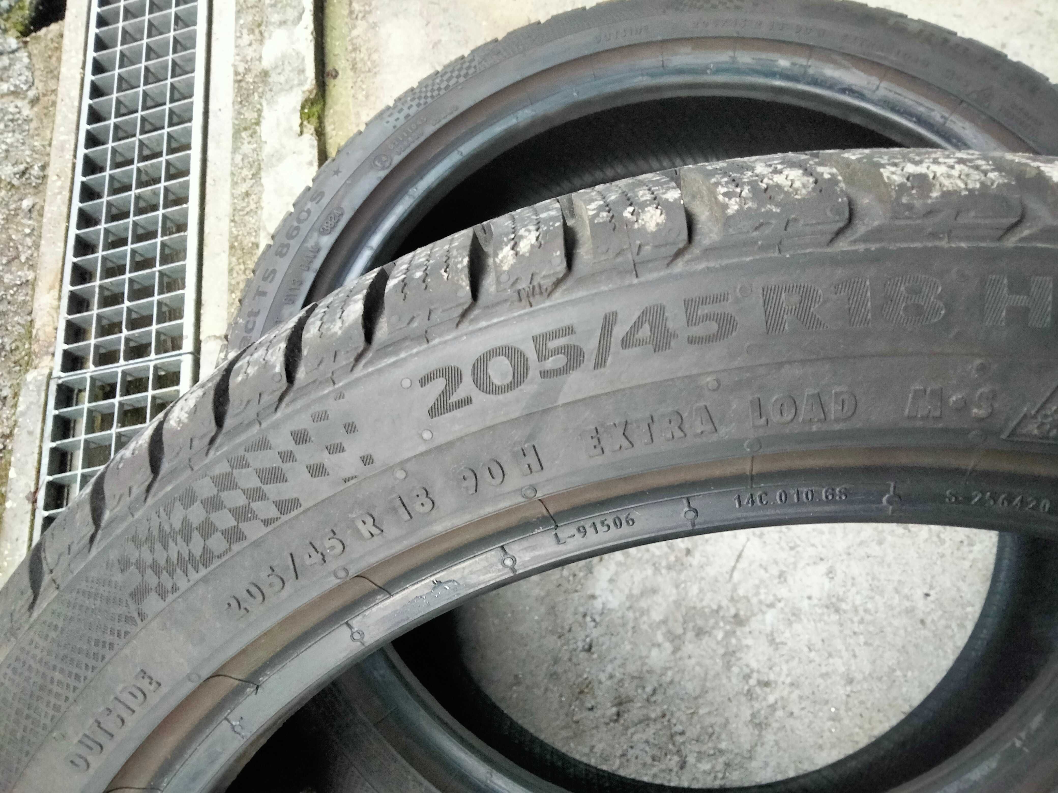 205 45R18 Continental