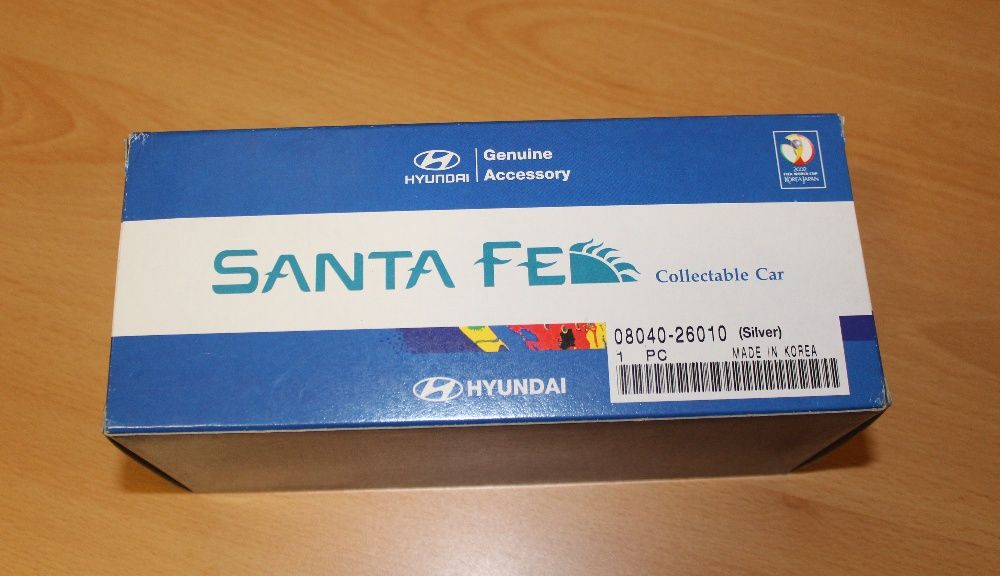 Miniatura - Hyundai Santa Fé (1:24; NOVO)