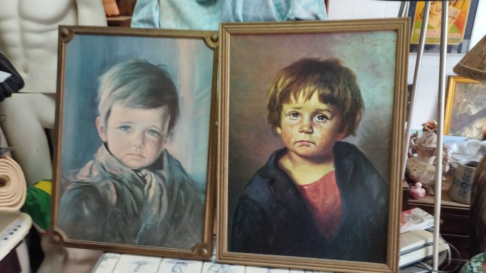 Quadros O Menino da Lágrima