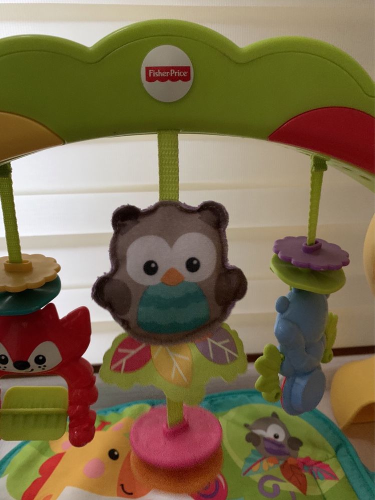 музыкальный развивающий центр Fisher-Price с ковриком