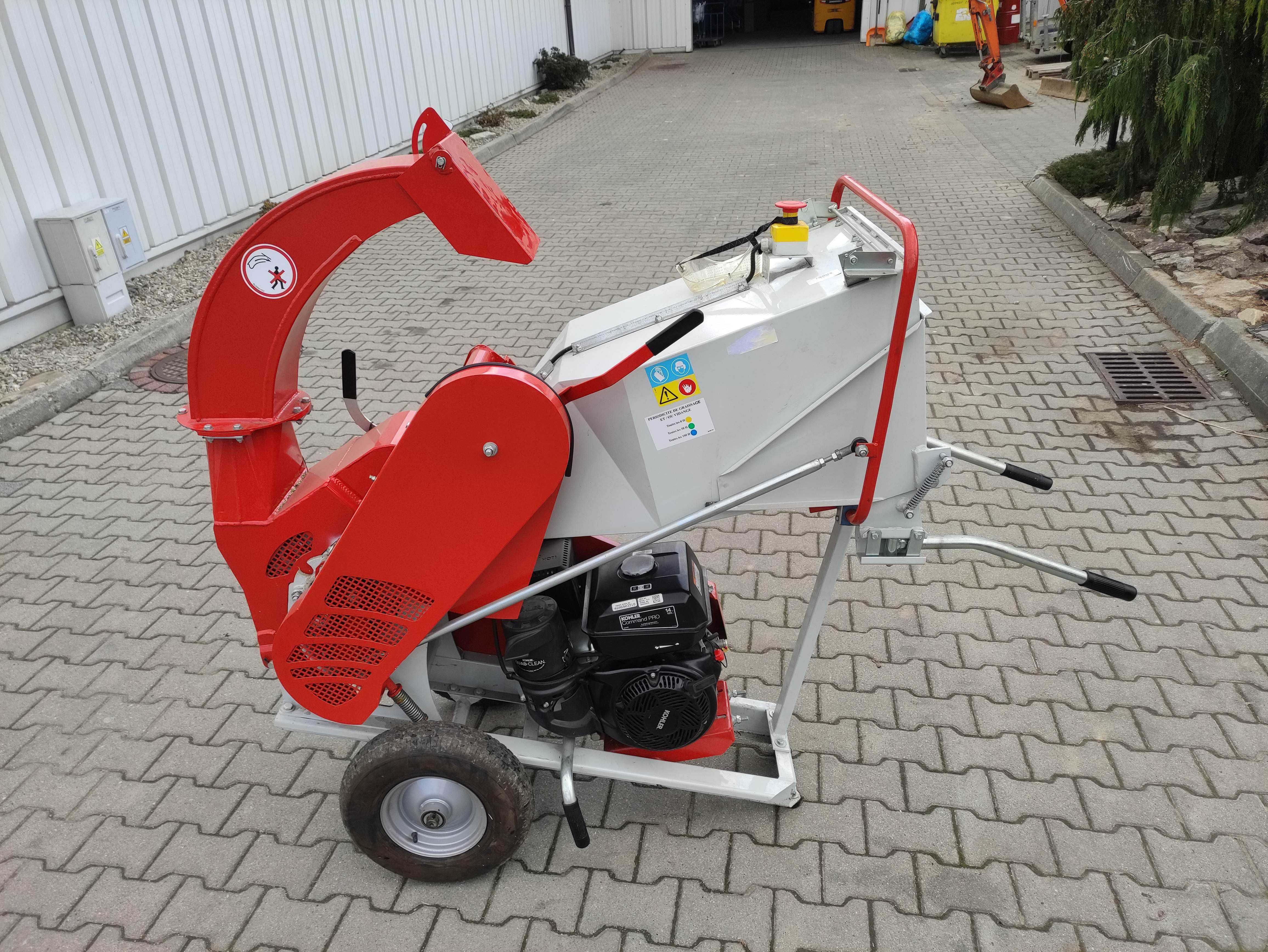 rębak, rozdrabniacz do gałęzi max 80mm, bugnot BVN23 - SPRZEDAM