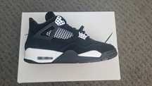 Klasycznyistylowy Jordan_4_Retro_White_Thunder/Z pudełkiem/Rozmiar.43
