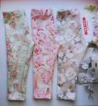** Legginsy 3szt + czapka turban i chusta z falbanką ** hand made**