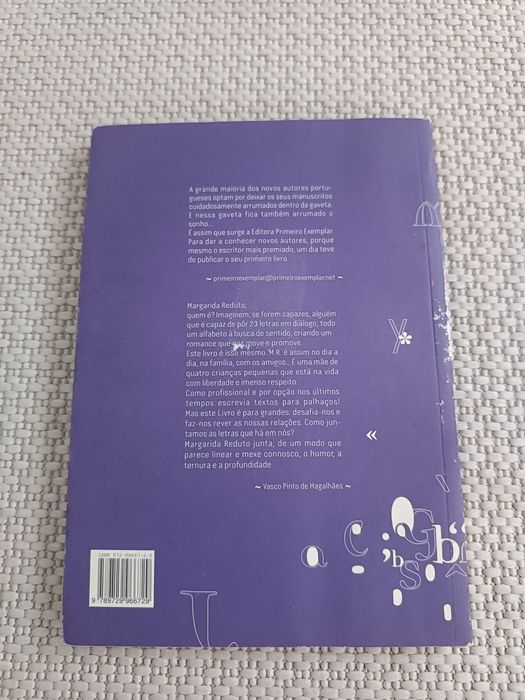 Entre letras de margarida reduto