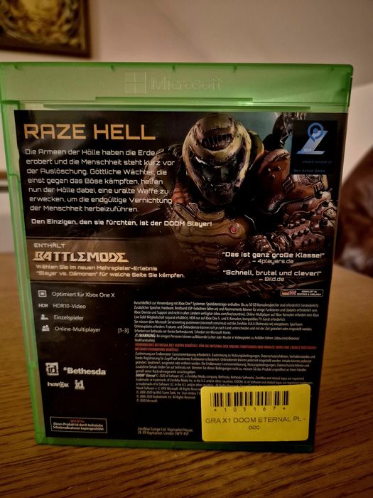 Doom Eternal na Xbox