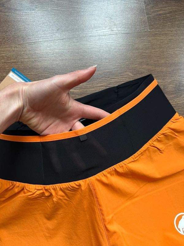 Damskie spodenki szorty do biegania Mammut Aenergy TR 2 in 1