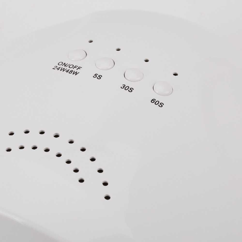 Lampa do paznokci hybryd żelu UV/LED 48W Clavier