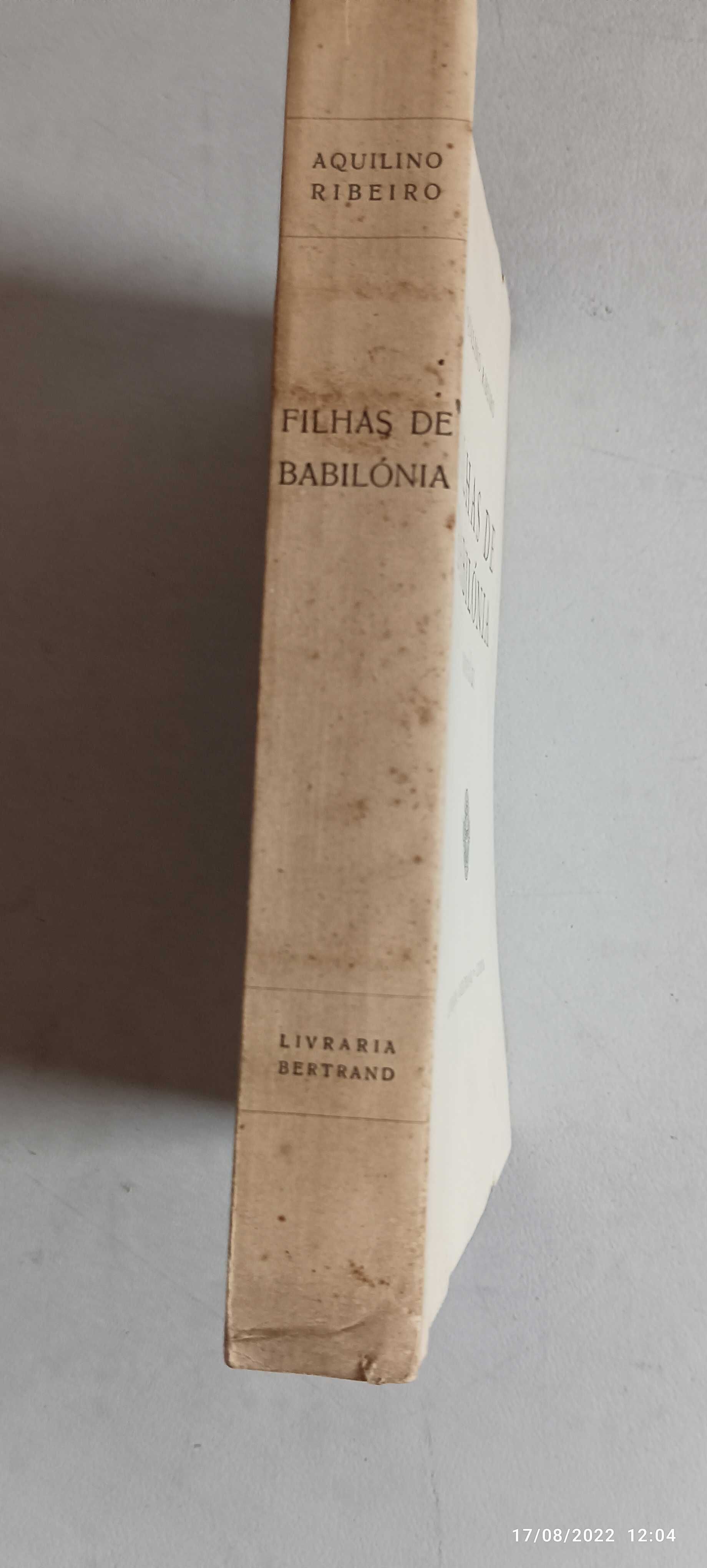 Livros - Ref CxC- Aquilino Ribeiro - Filhas de babilónia