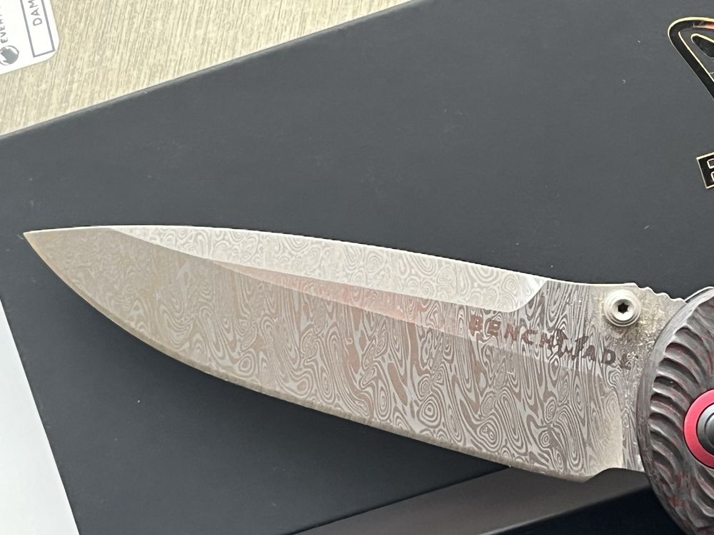 Нож складной Benchmade 908-161 Stryker II  Damascus