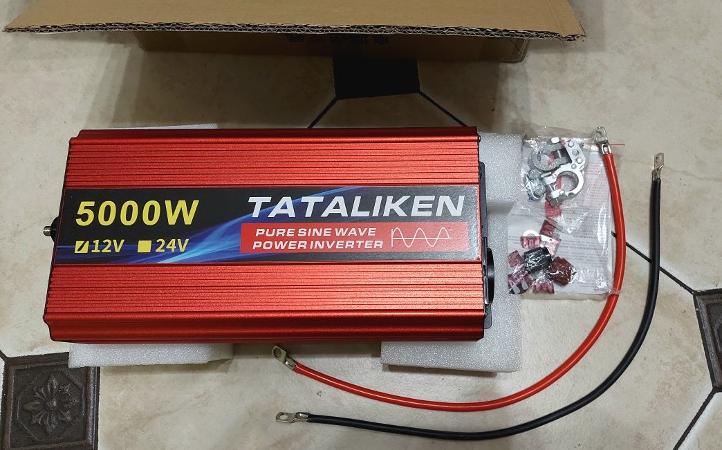 ‼️Инвертор 5000w 12v 50Hz чистый синус.