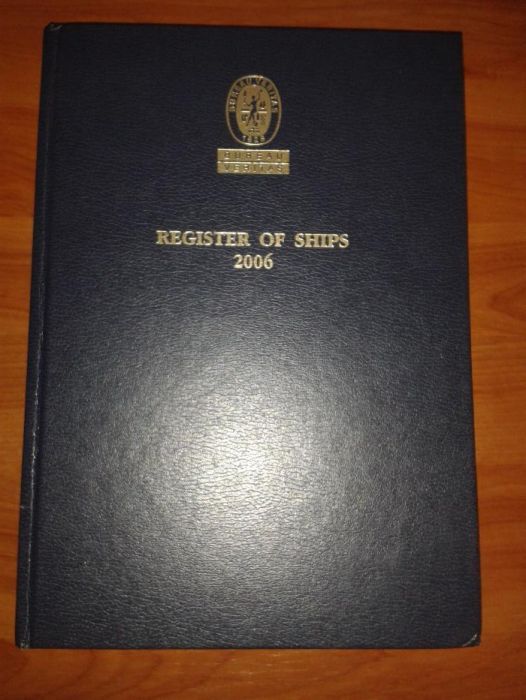 register of ships bureau veritas 2006 livro