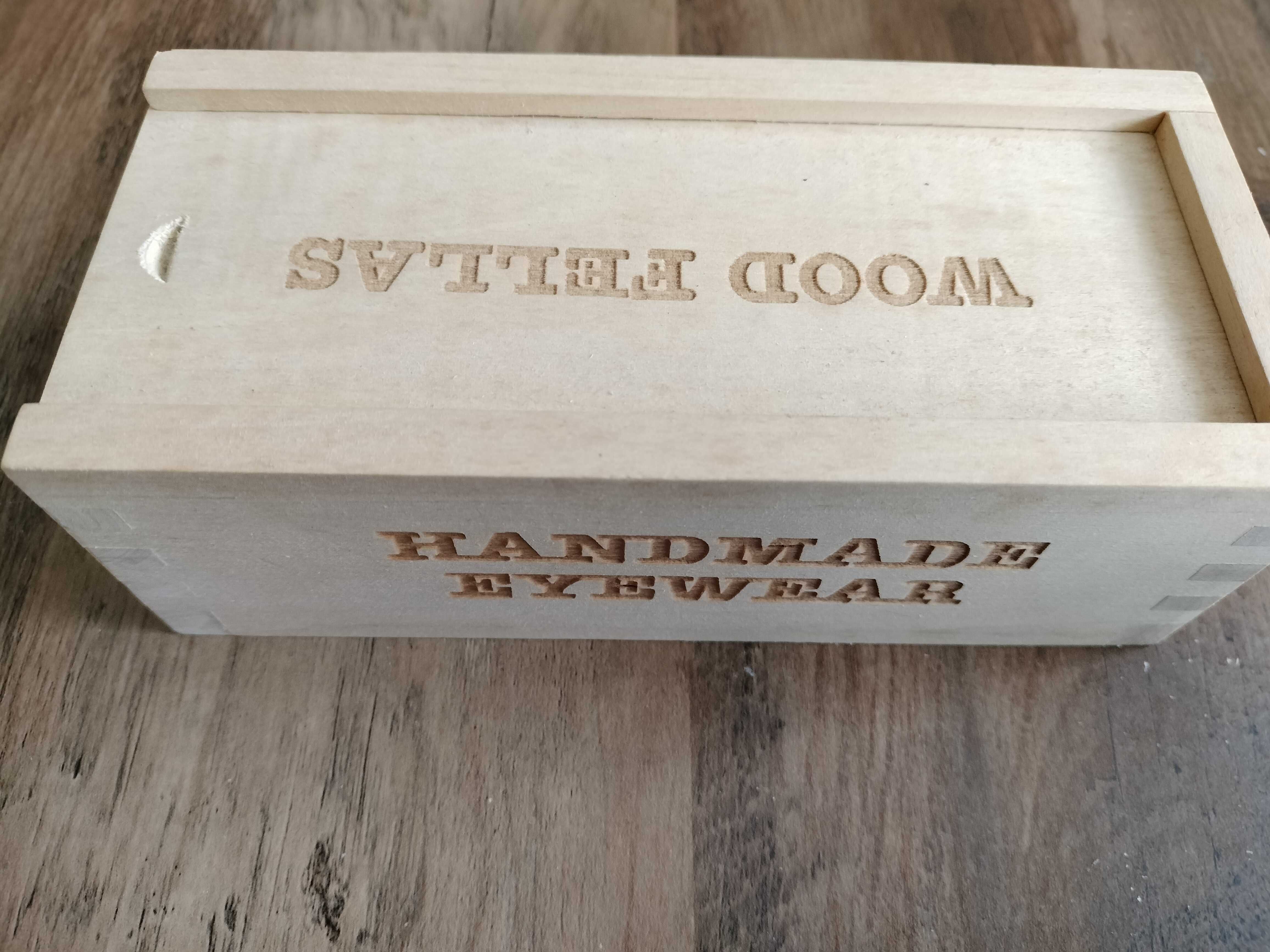 drewniane pudełko do okularów Wood Fellas