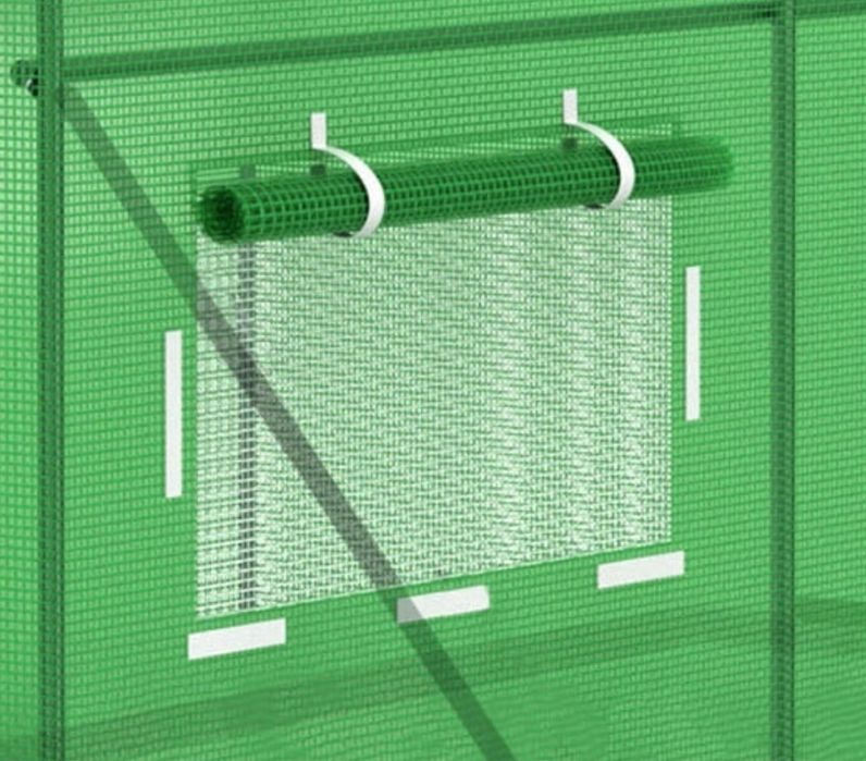 NOWY Tunel Foliowy Ogrodowy Foliak Szklarnia 400x250 4x2.5 Duży