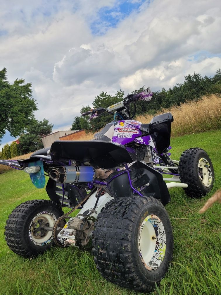 Suzuki ltz 400 quad atv homologacja l7e
