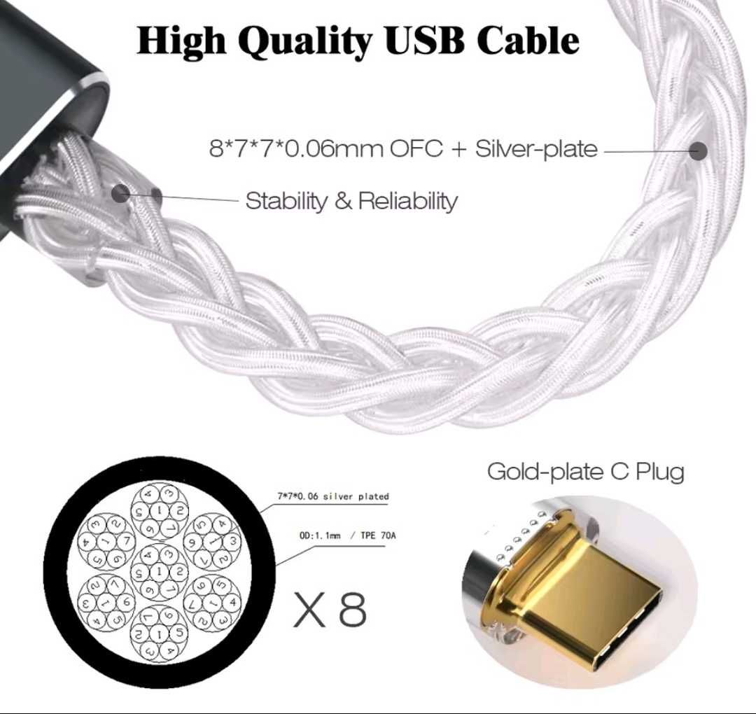 AkLIAM PD3 CS43198 Przenośny dekoder USB DAC Wzmacniacz słuchawkowy