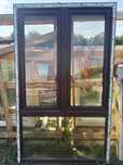 1x okno plastikowe 127x210 + fix dol machon obustronny (dostawa) ru