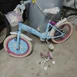 Bicicleta de menina Frozen