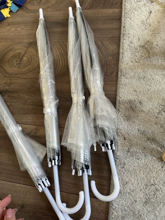 Parasolka przezroczysta 90 cm