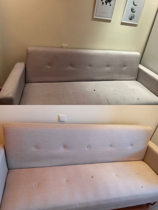 Limpeza e higienização de sofás colchões cadeiras carpetes e tapetes