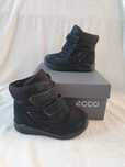 buty zimowe ecco urban mini 25 śniegowce gore tex skórzane na rzepy