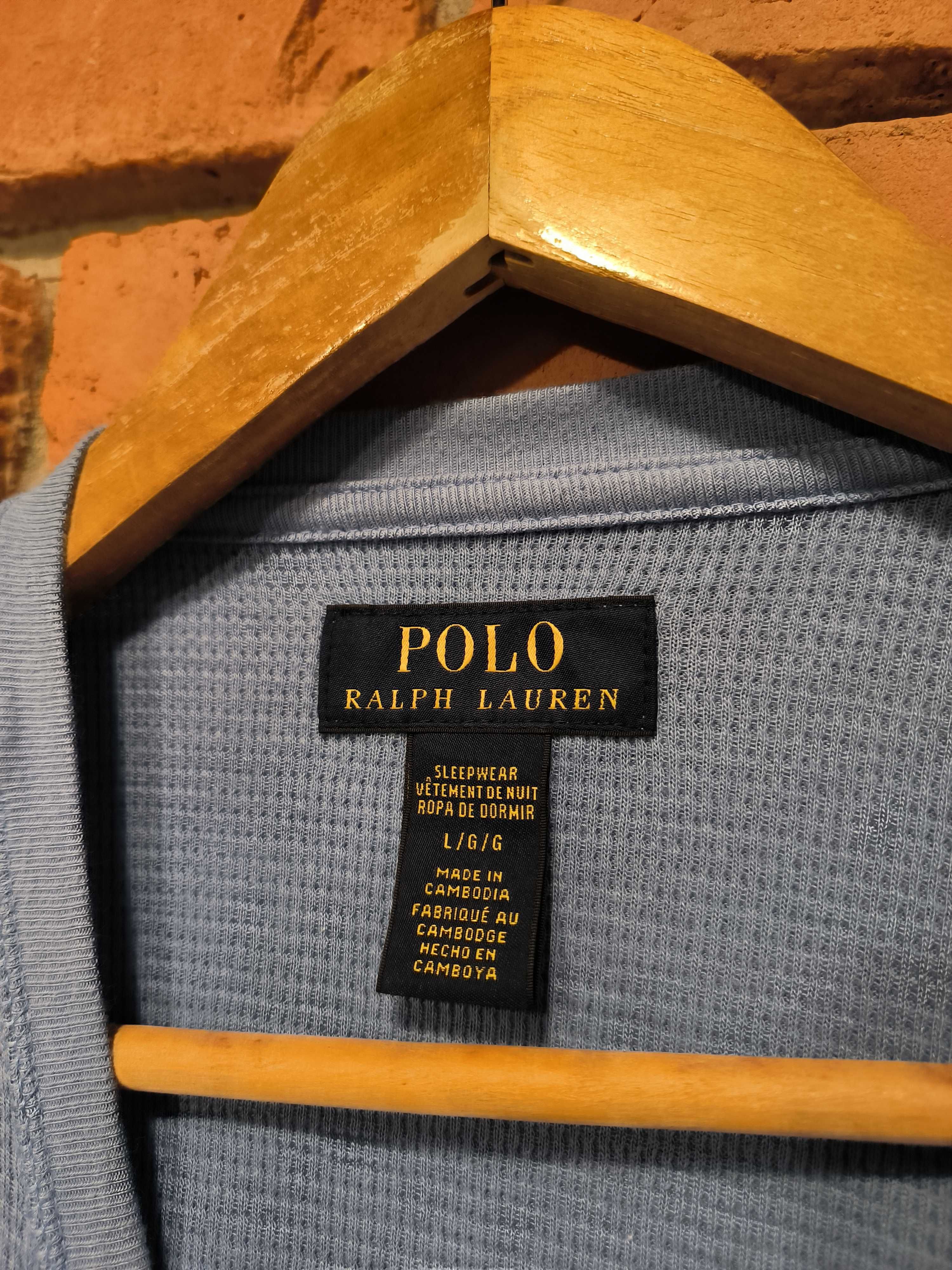 Bluza Polo Ralph Lauren Duże Logo Sleepwear Piżama