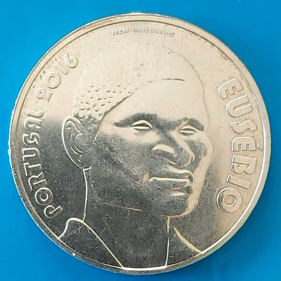 7,50  Euros de 2016, Portugal,  Ídolos Desporto, Eusébio
