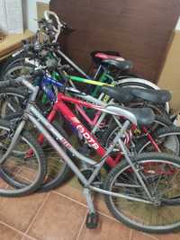 Bicicletas usadas lote de 6 bicicletas