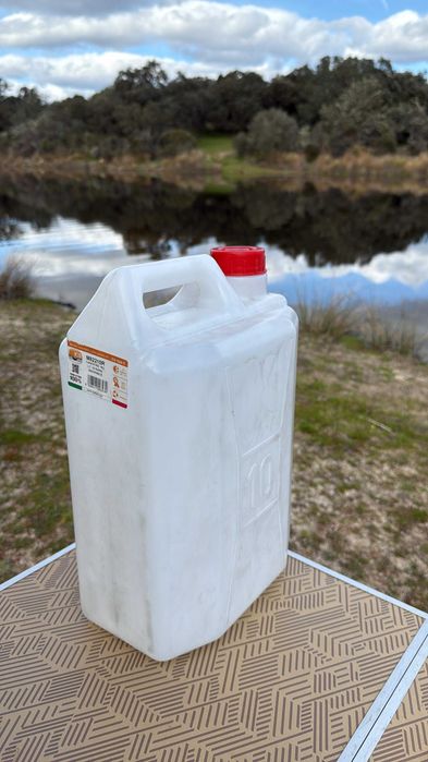 Garrafão 10L transparente para Campervan