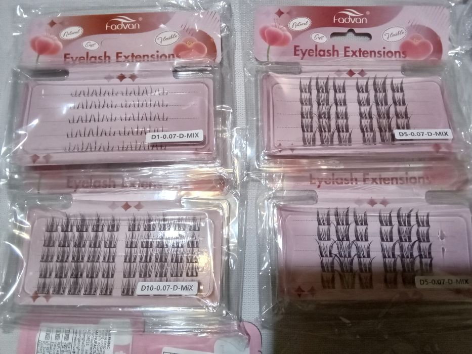 Набор: ресницы , сыворотка для лица ,маски