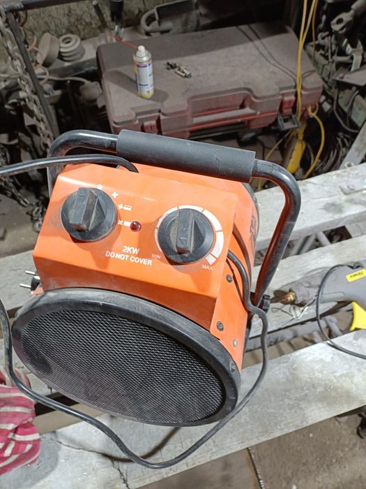 Теплова гармата обігрівач