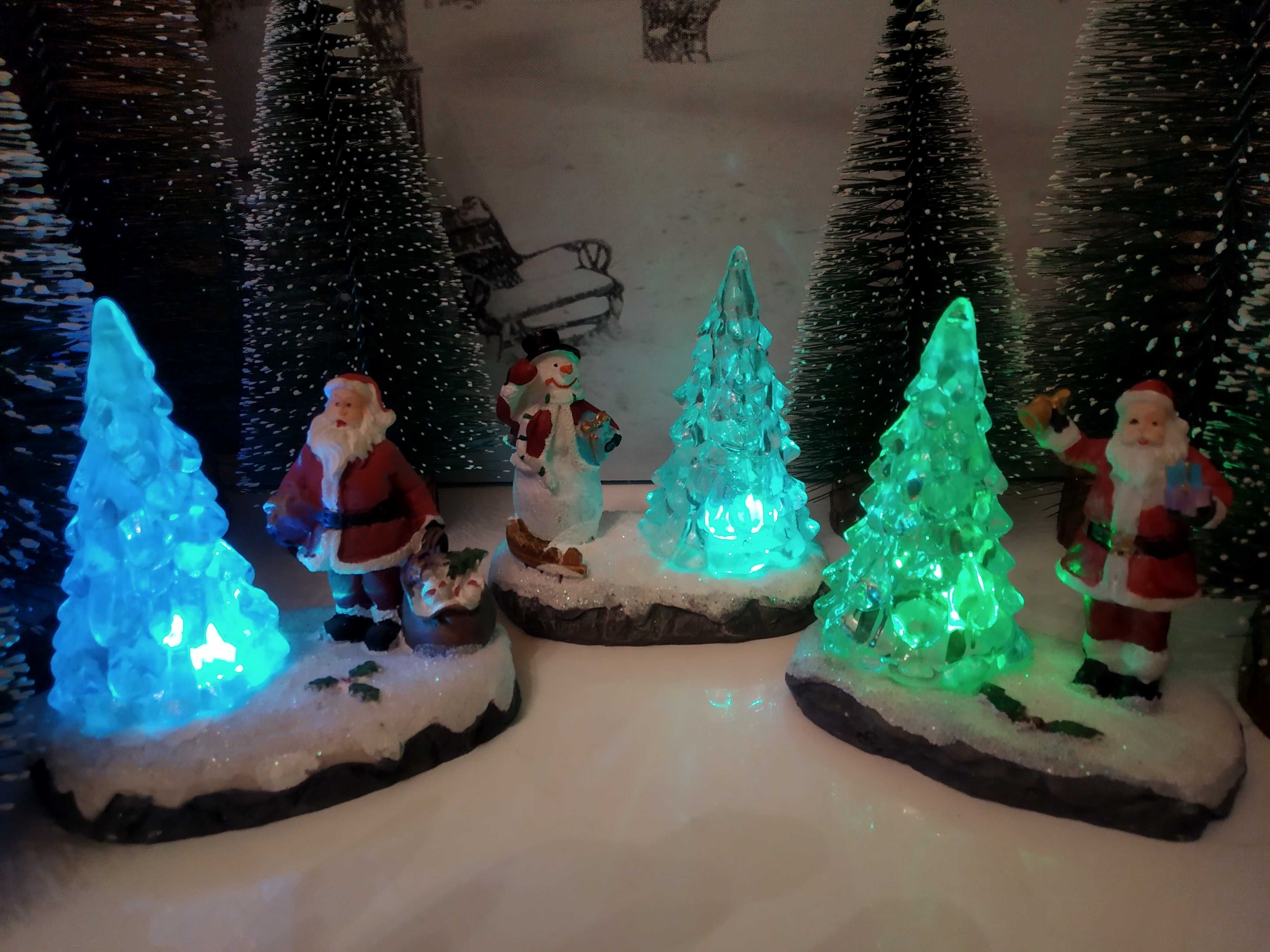 Домики коллекционные светящиеся новогодние Рождественская деревня