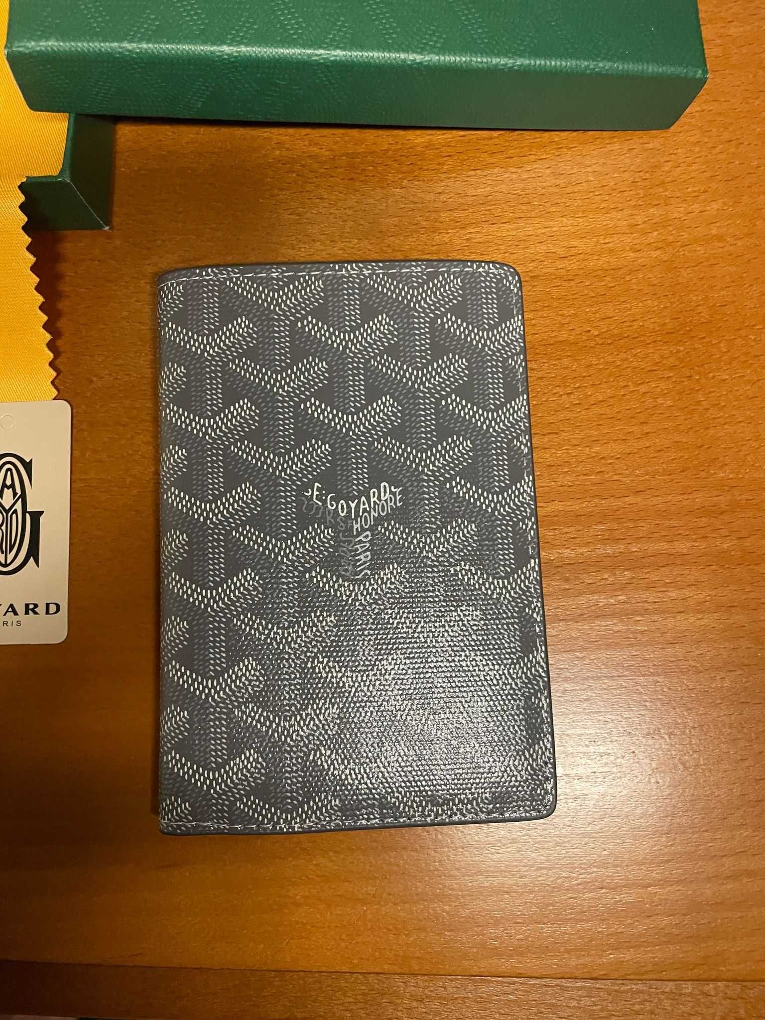 Carteira Goyard Cinzenta, Nova Nunca usada