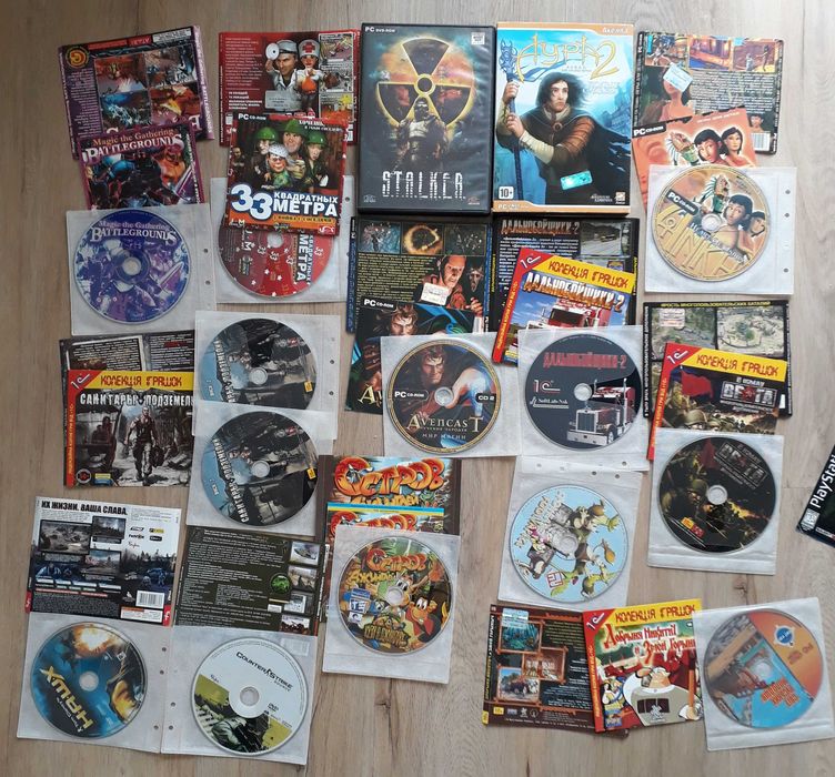cd dvd диски с играми stalker в тылу врага продажа одним лотом 600 грн