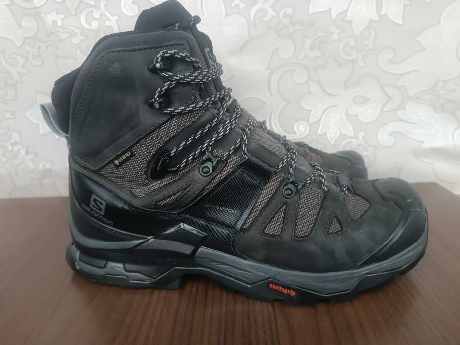 Ботинки кожа берцы Salomon 4 D Quest gore tex 22 года 44 28 см