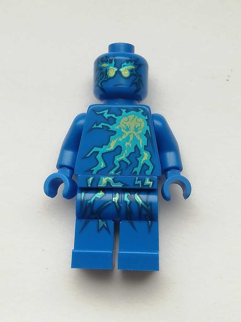NOWY: tors nogi i głowa Jay NRG 9570 njo061 Lego Ninjago kask używany