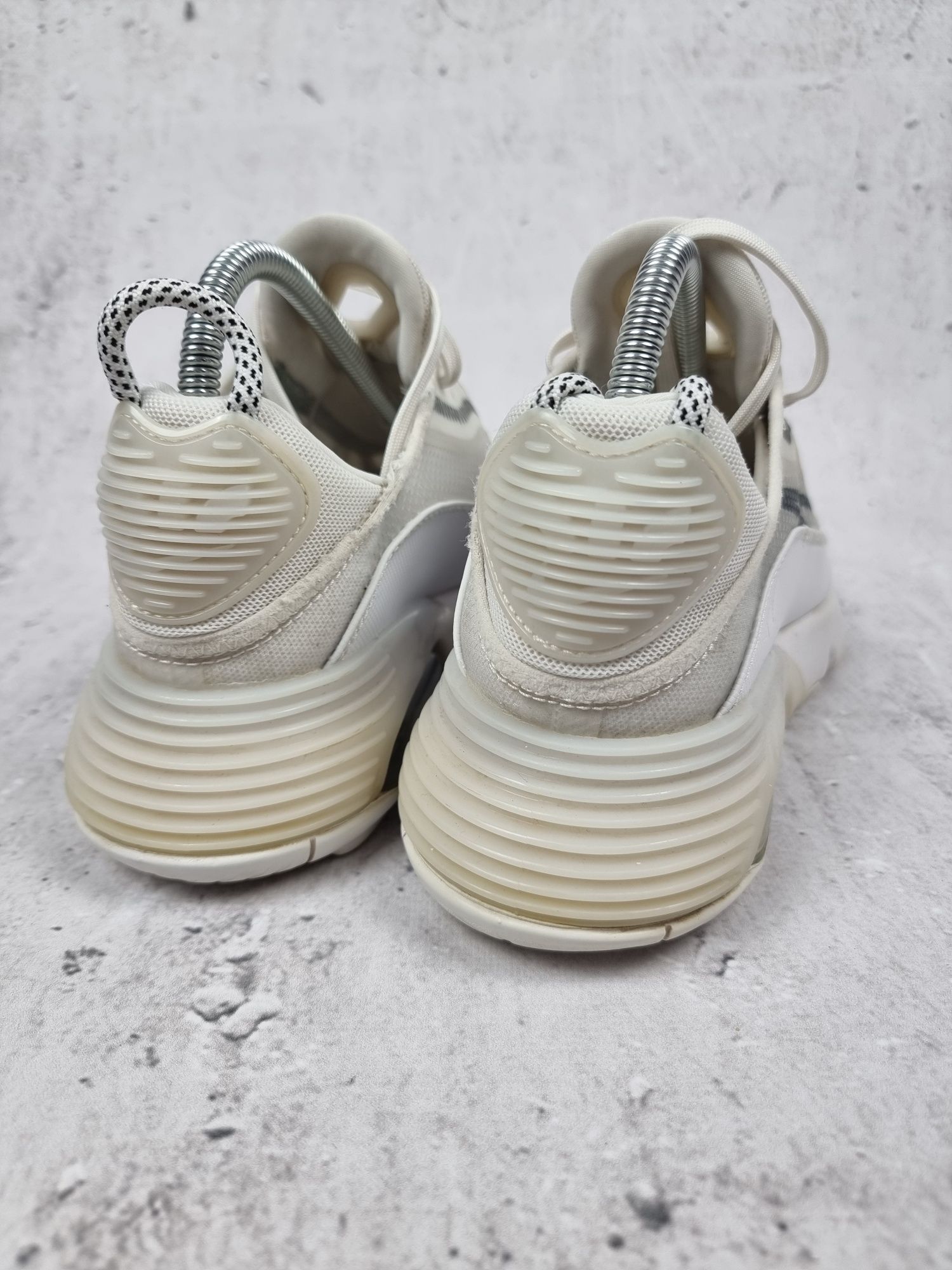 Buty Damskie Nike Air Max 38.5 Sportowe Sneakersy Białe White