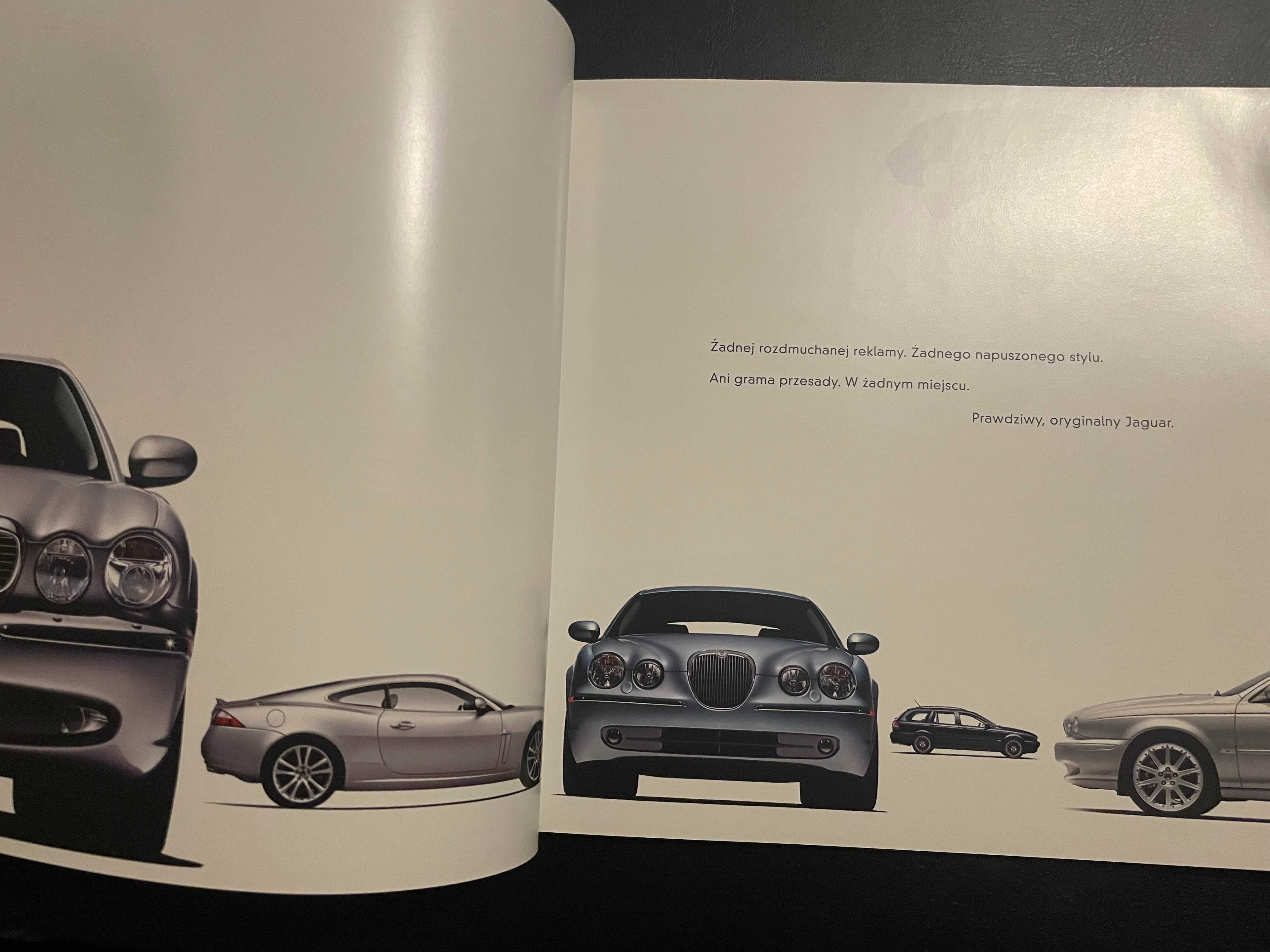Katalog prospekt Jaguar program modele 2006 r. 52 strony język PL