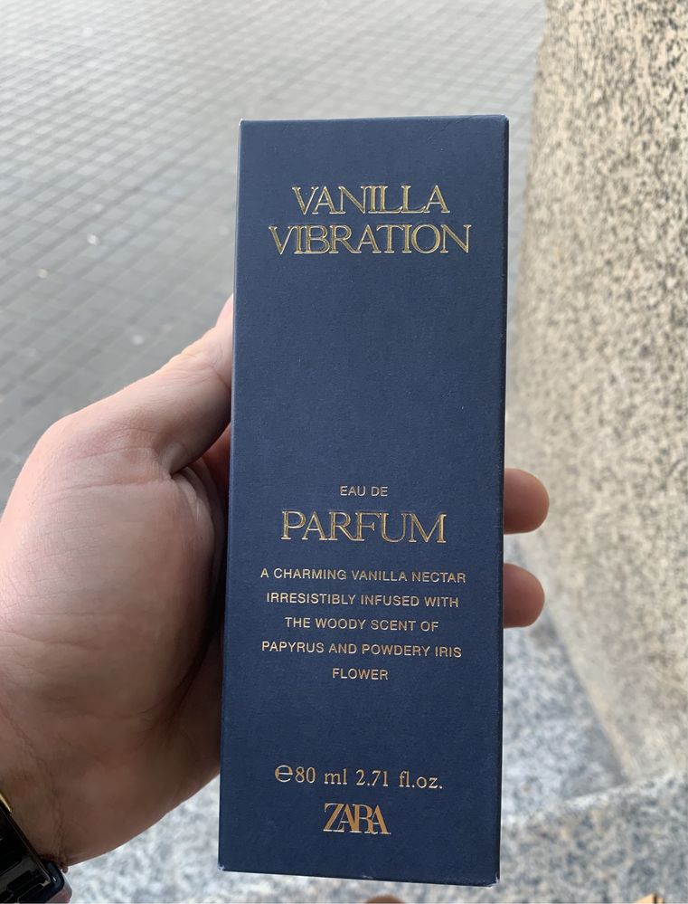 Духи женские Zara Vanilla Vibration 80ml, новые запечатаные