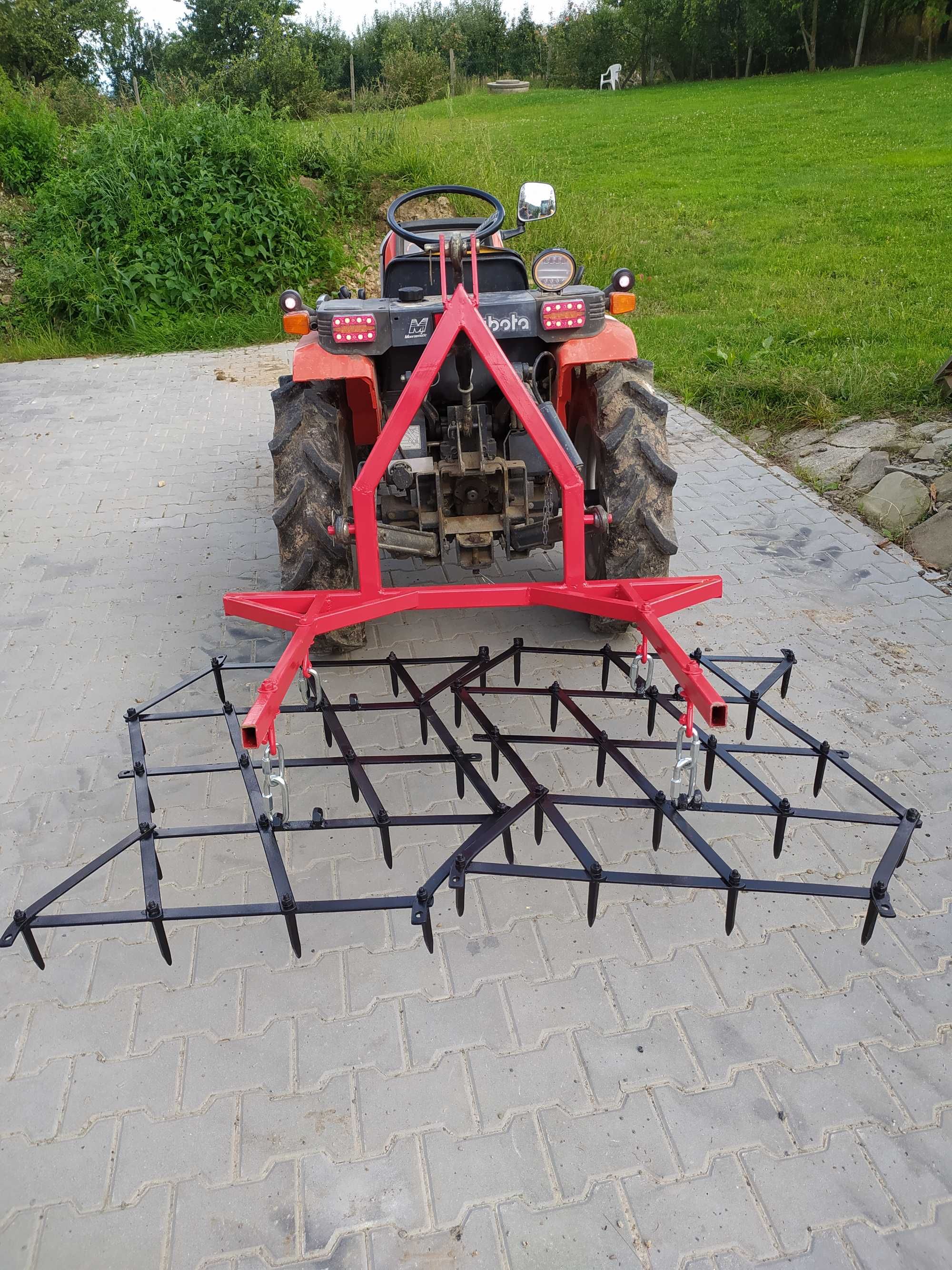 traktor japoński kubota aste a15 4x4 z osprzętem komplet